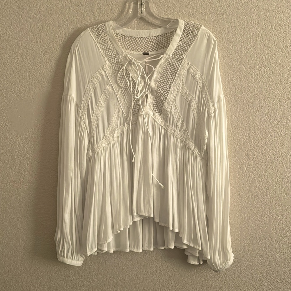 Free People Peasant Blouse